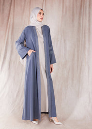 Sashiko Open Abaya