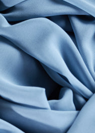 Pale Blue Crepe Hijab