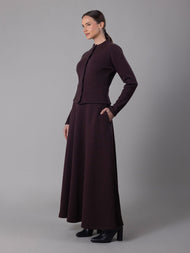 Seren Co-Ord Set Chocolate Plum