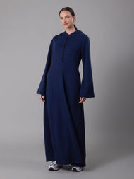 Cove Abaya Hoody Navy