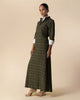 Green Tartan Maxi