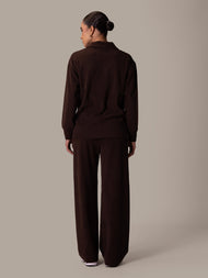 Funnel Neck Co-Ord Mushroom