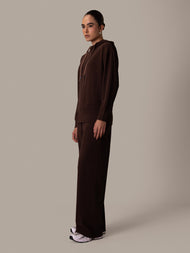 Hoody Set Brown