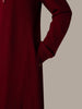 Hoody Abaya Burgundy