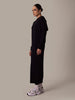 Hooded Midi Black
