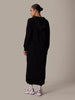Hooded Midi Black