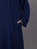 Tide Asymmetric Coat Navy