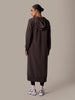Hooded Midi Grey