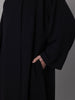 Tide Asymmetric Coat Black