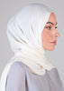 Off White Modal Hijab | Modal Hijabs | Aab Modest Wear