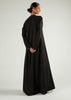 Scuba Abaya Black
