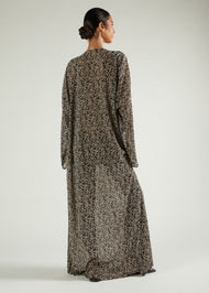 Mixed Floral Prayer Abaya & Hijab