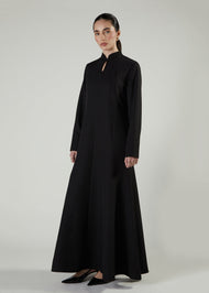 Panel Abaya Black