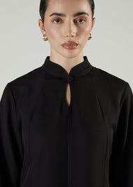 Panel Abaya Black