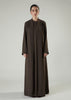 Two Piece Open Abaya Cedar