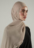 Alabaster Chiffon Silk Hijab