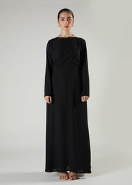 aab modest wear cotton maxi dress reviews Linen Mandarin Neck Maxi | Modest Maxi Dresses