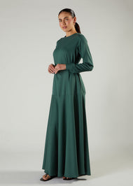 Tiered Maxi Green