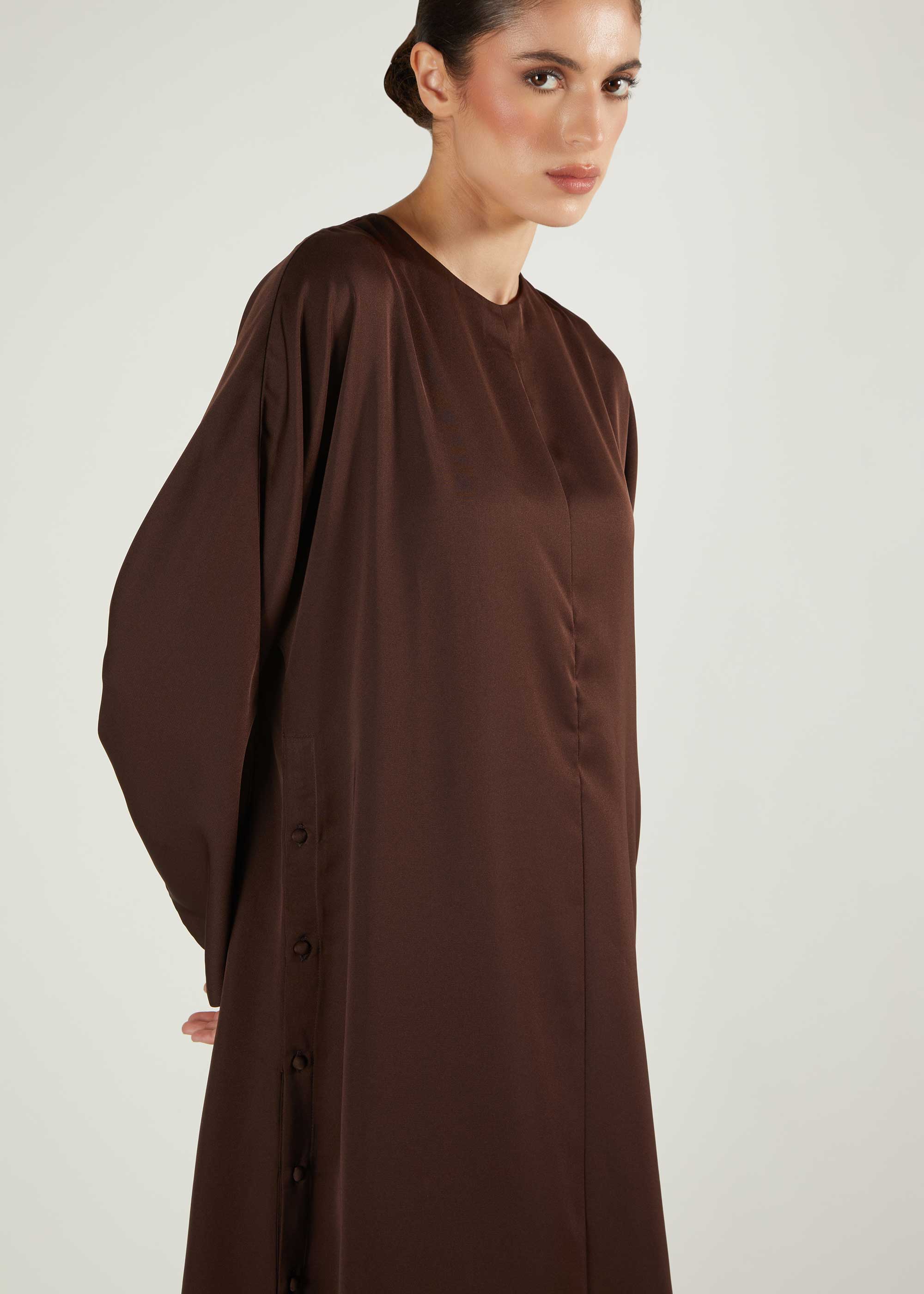 brown maxi dress modest Ruby Noir Modest Maxi Dress