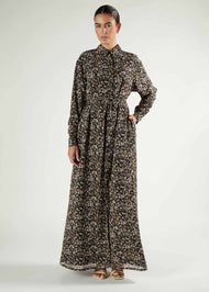 Camo Shirted Maxi