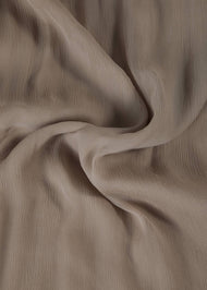 Beige Chiffon Silk Hijab