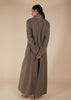 Blazer Neck Abaya Quartz