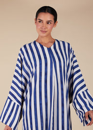 Blue Stripe Kaftan- Final Sale