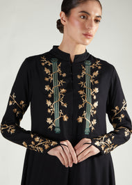 Chanini Abaya Black