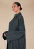 Prayer Abaya Grey