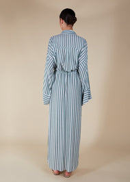 Bold Sage Drawstring Maxi
