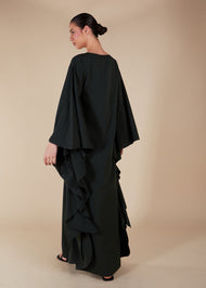 Floaty Kaftan Dark Green