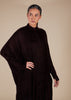 Haiza Abaya Dark Brown