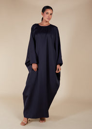 Butterfly Abaya Navy