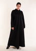 Winter Warmers Abaya Black