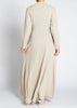 Cream Maxi Dress | Maxi Dresses | Aab Modest Wear