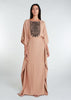 Tatreez Kaftan Nude