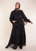 Floaty Florals Maxi Black