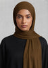 Premium Jersey Hijab Cacao
