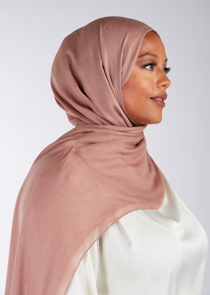 Warm Taupe Modal Hijab