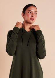 Hoody Abaya Khaki