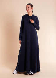 Hoody Abaya Navy