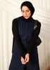 Tailored Sleeveless Jacket Navy