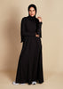 Mulberry Abaya Black