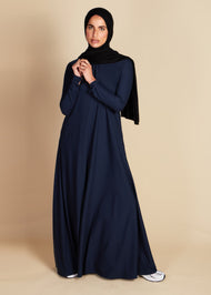 Mulberry Abaya Midnight Blue