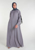 Monsoon Abaya Grey