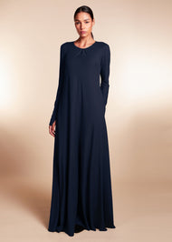 Mulberry Abaya Midnight Blue