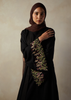 Black Thistle Open Abaya