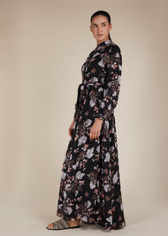 Oriental Print Maxi