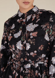 Oriental Print Maxi