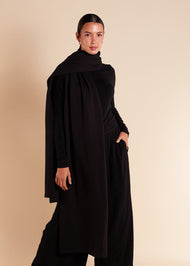 Oversized Scarf Black